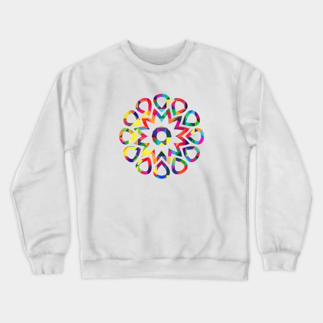 Colors Crewneck Sweatshirt by powerwords